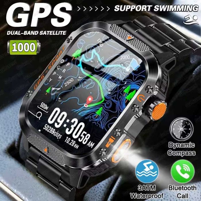 Смарт часы: VWAR HT36 PRO. GPS. Compass. 1000mAh. Barometr. CHAT GPT