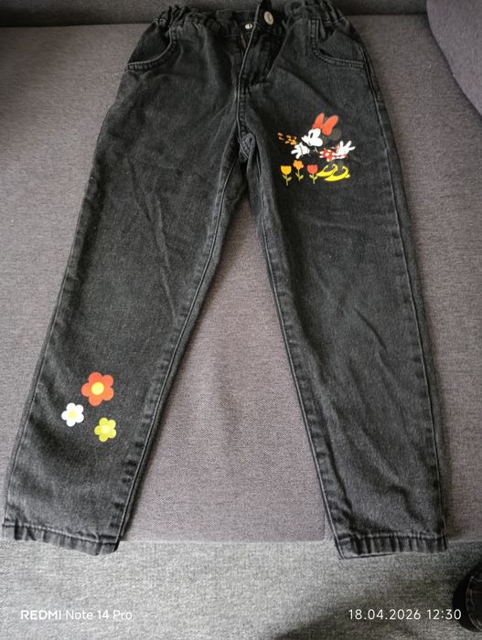 Джинси на дівчинку 6-7р.