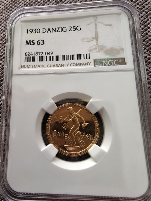 25 guldenów 1930 ngc ms63