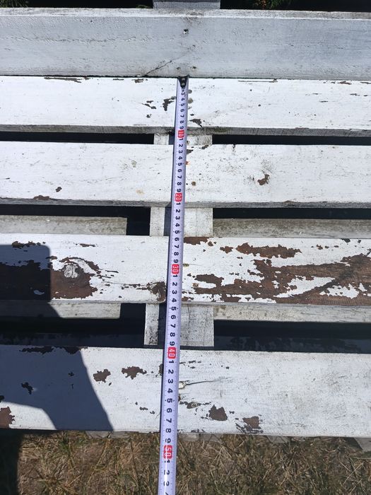 Ławki ogrodowe z palet