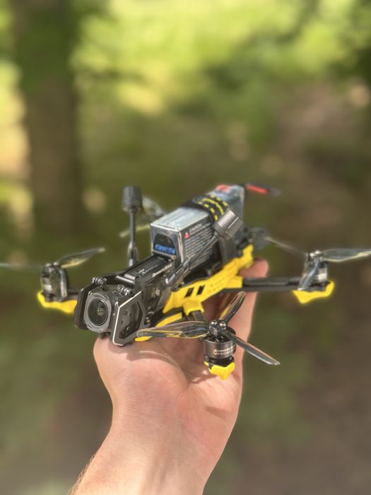 Новый кастомный FPV-дрон 3.5” / DJI O4 Pro / ELRS / GPS