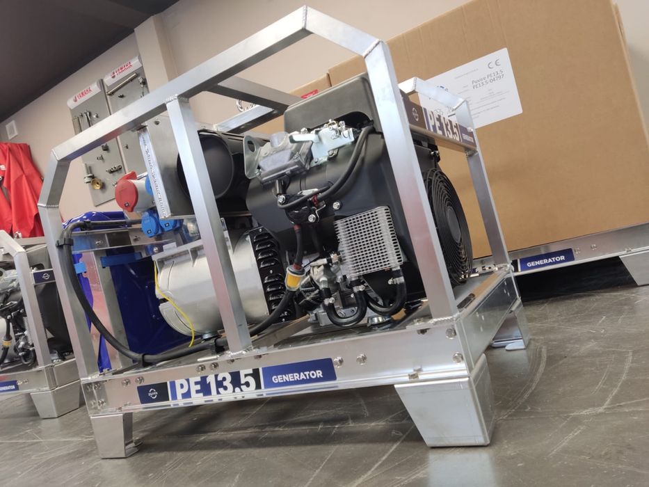 Polskie Agregaty z silnikiem Yamaha 14,2 kVA nowe, 3 fazy
