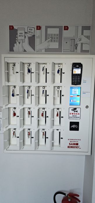 Automatyczna recepcja / depozytor kluczy