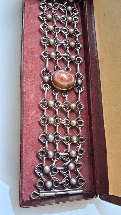 Bransoletka Orno z agatem.