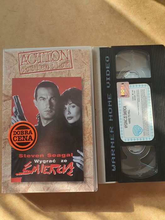 Wygrać ze śmiercią Seagal VHS