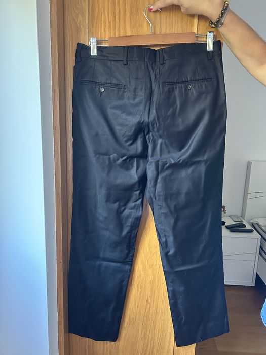 Calça de fato homem