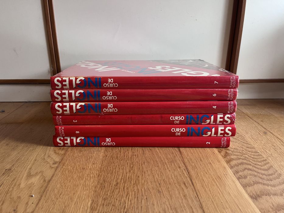 Curso ingles Planeta Agostini livros e CD’s