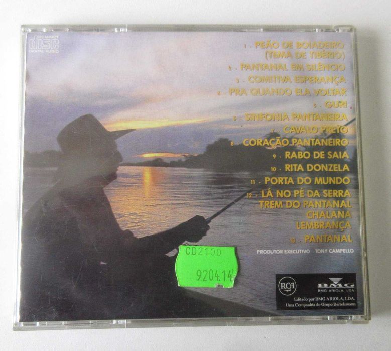 Telenovela "PANTANAL" (CD) Sérgio Reis
