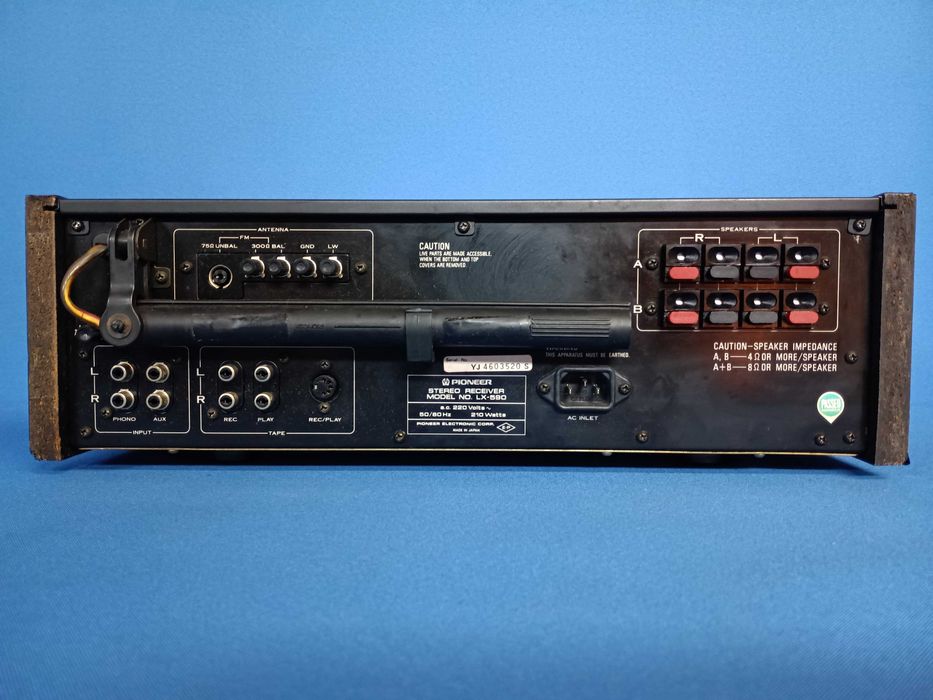 receiver PIONEER LX 590 (para reparação)