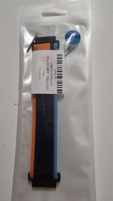 Pasek nylonowy 20mm do Huawei GT I Samsung Galaxy Watch