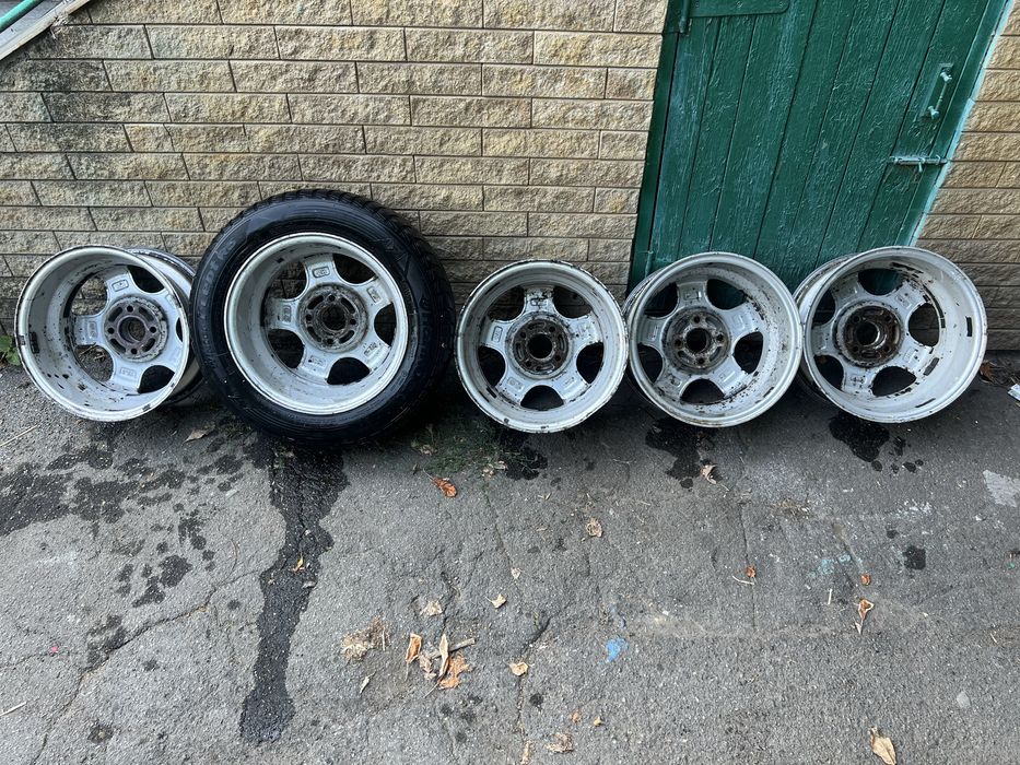 Легкосплавні диски r14 4х100  5штук.