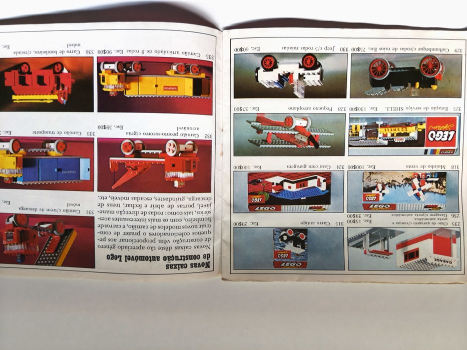 Catálogo LEGO System - Novidades para Outono 1968