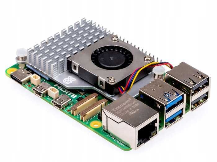 Komputer RASPBERRY Pi 5 8GB RAM 128GB SD Sandisk EXTREME Chłodzenie AKTYWNE