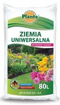 Uniwersalna ziemia ogrodowa pod warzywa, kwiaty dobra jakość PLANTA