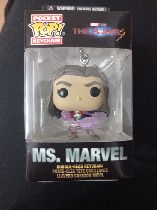 Funko Pop Ms Marvel, brelok