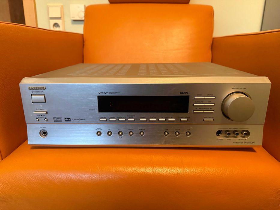 Onkyo TX-SR500e + DV-SP500 zestaw + piloty