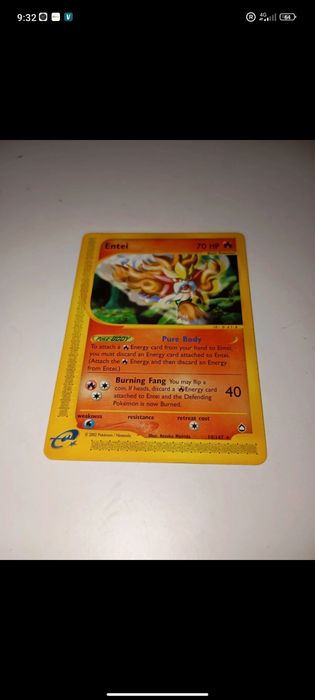 Cartas Pokémon antigas