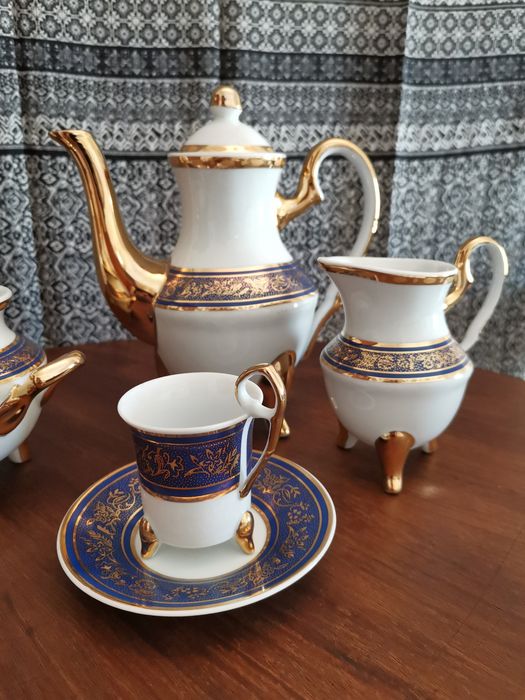 Conjunto de café antigo