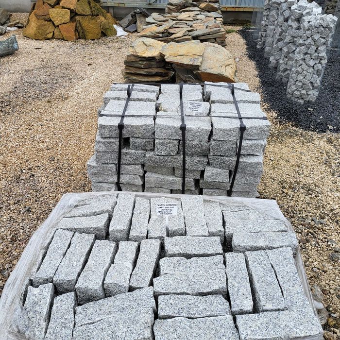 Obrzeże ogrodowe granitowe szare Krawężnik opornik 6x10x100 granit