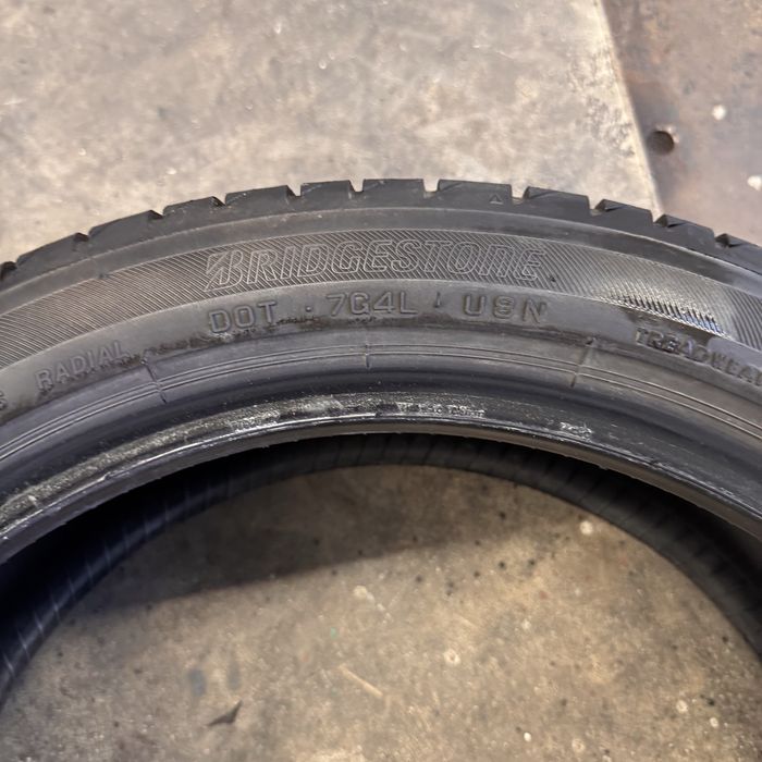 2 шт літні 205/45/17 bridgestone turanza t-005