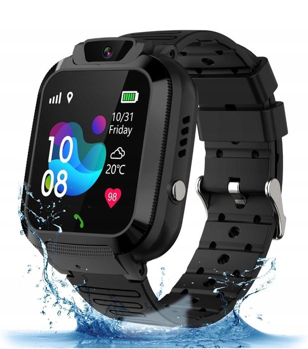YEDASAH zegarek dziecięcy Smartwatch czarny