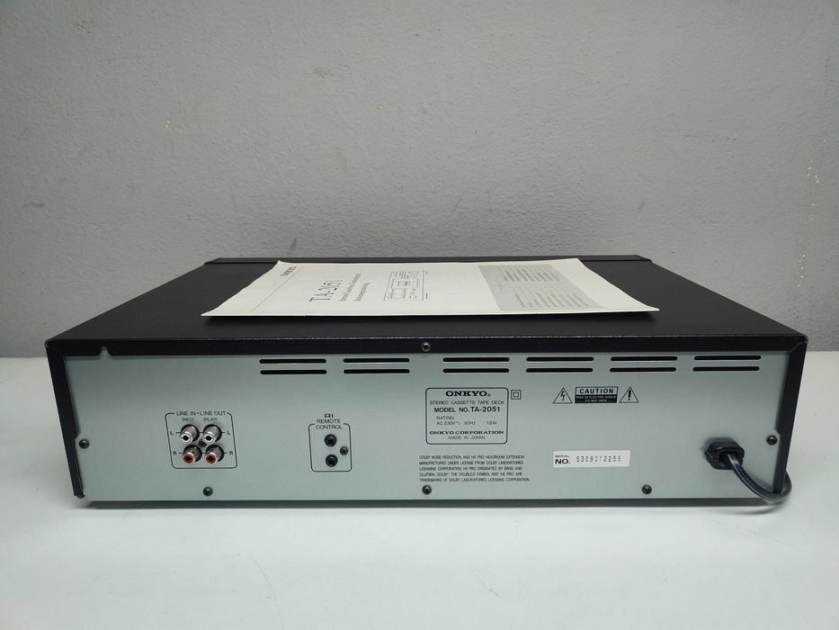 ONKYO TA-2051 magnetofon deck3 głowicowy