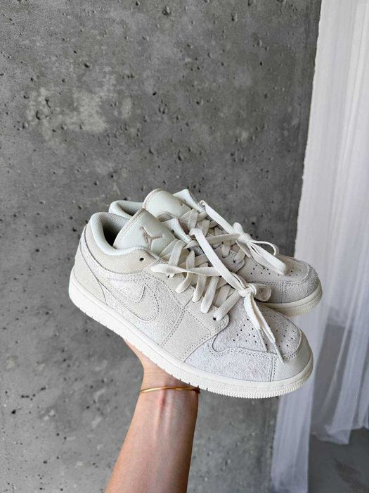 Кросівки Nike Air Jordan 1 low Craft Beige premium u2