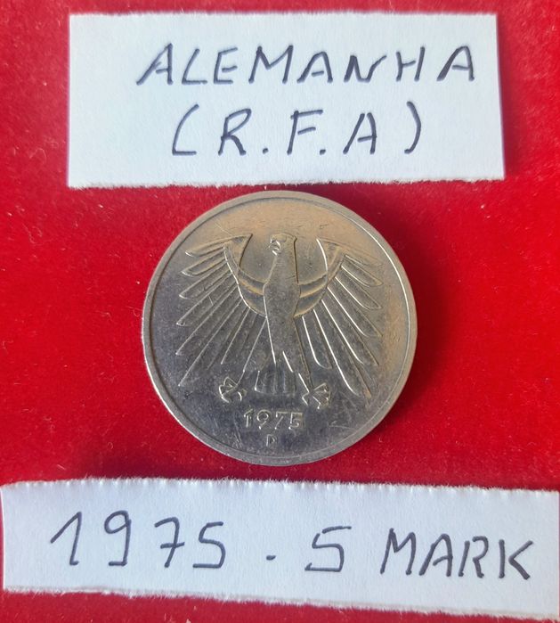 Moedas Alemanha épocas diferentes
