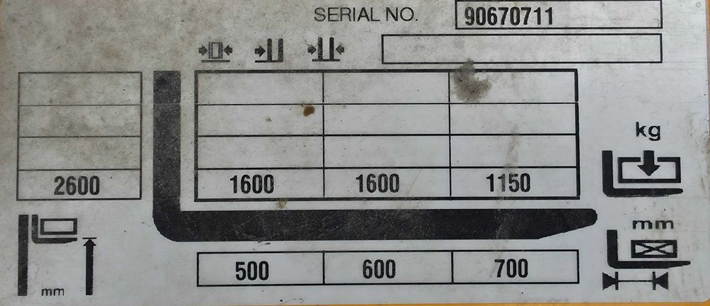 Wózek widłowy JUNGHEINRICH EJC216, 422H