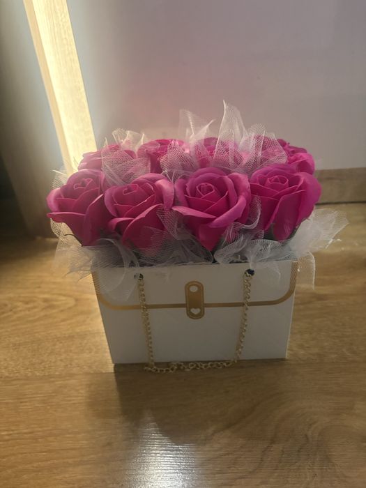 Flower box - kwiatki mydlane