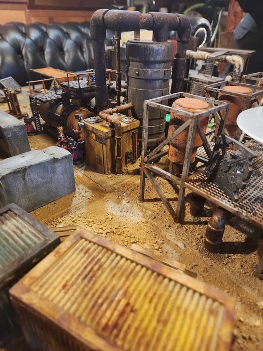 Makiety modularne tereny do gry necromunda warhammer kill team 36x36