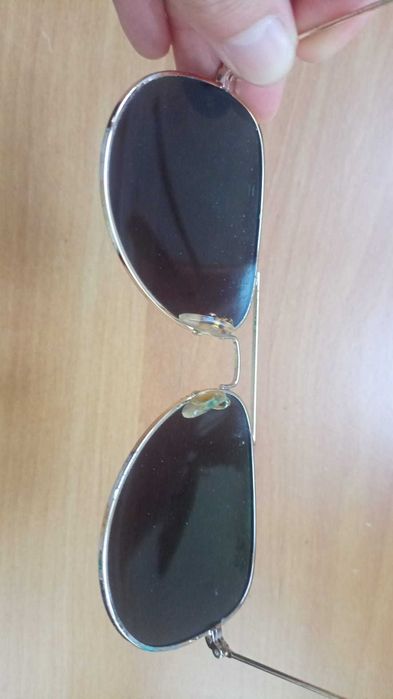 Óculos de sol espelhados RayBan aviador