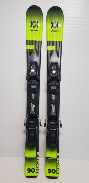KOMPLET Narty Volkl Deacon JR 90 cm  + Buty Tecnica 30 cm