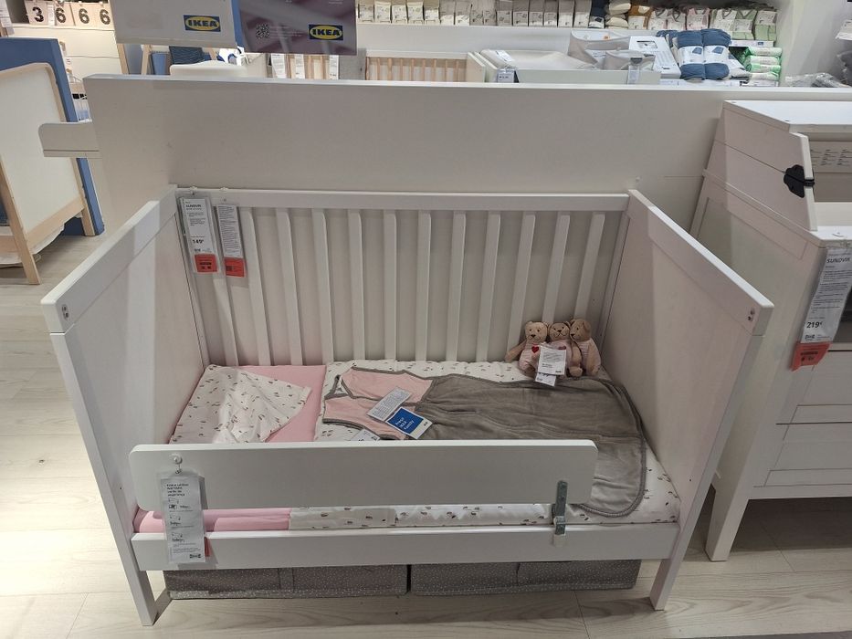 Cama de bebé Sundvik