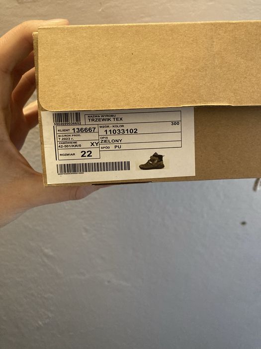 Buty zimowe R.22 BARTEK