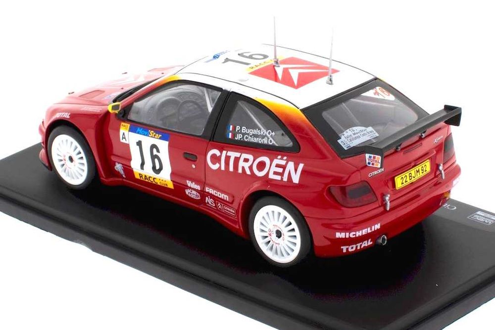 CITROEN XSARA KIT CAR  1:24 Hachette WRC 1999 Philippe Bugalski