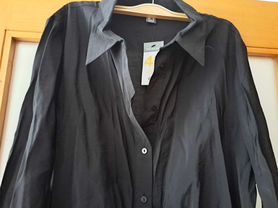 Vestido de cor preta 42 Primark