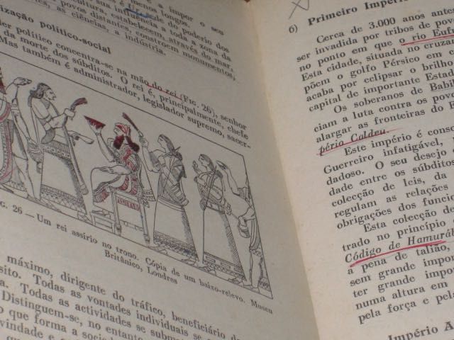 Vários Selecta lingua inglesa e Compêndio História António Matoso