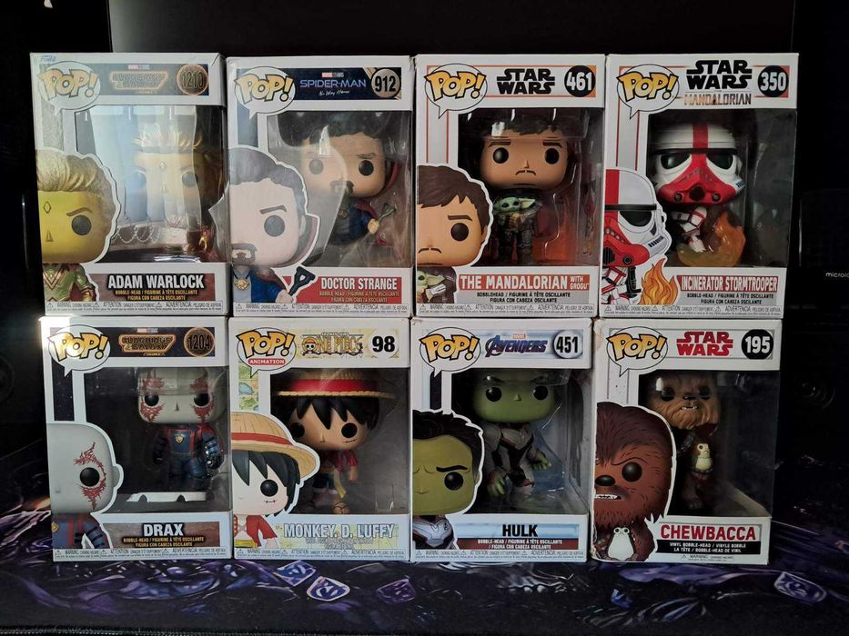 Продам фігурки funko (Marvel, Star wars) всі фігурки по 500 грн
