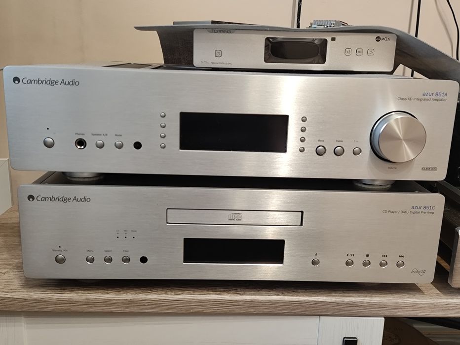 Cambridge Audio Ażur 851A 851C wzmacniacz i odtwarzacz CD