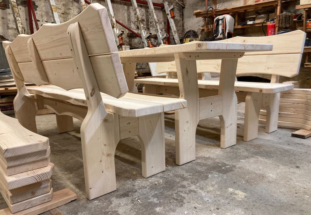 Meble ogrodowe z drewna