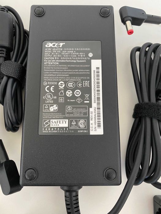 Блок живлення для ноутбука Acer 230W 19.5V 11.8A 5.5*1.7мм і інші