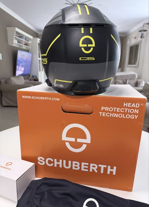 Kask motocyklowy Schuberth C5 z interkomem SC2 rozmiar L 59