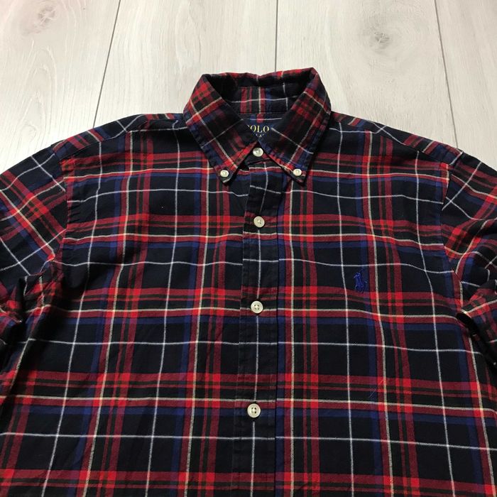 RALPH LAUREN r.XS oryginalna koszula męska w kratę
