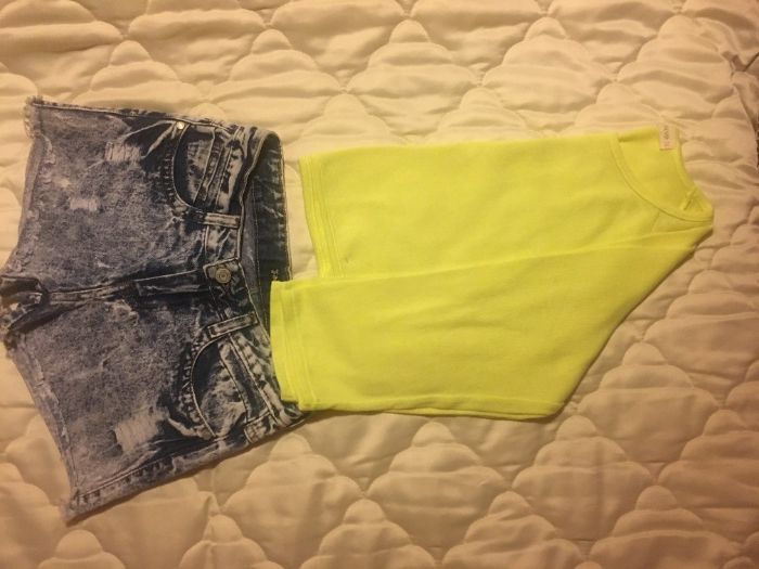 Conjunto camisola e calção