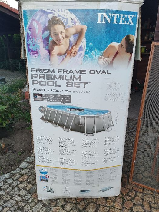 Sprzedam używany basen Intex