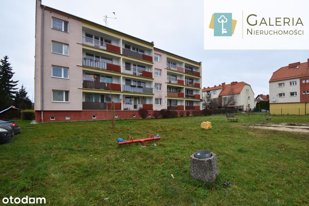 Trzypokojowe mieszkanie, na parterze, balkon!