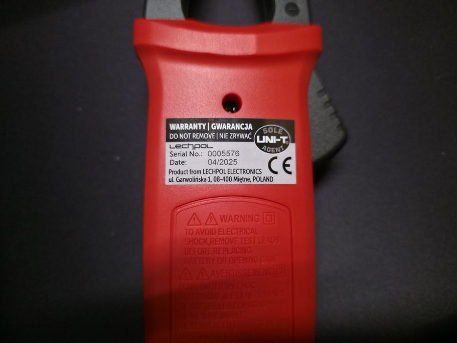 Струмовимірювальні кліщі UNI-T UT-204+