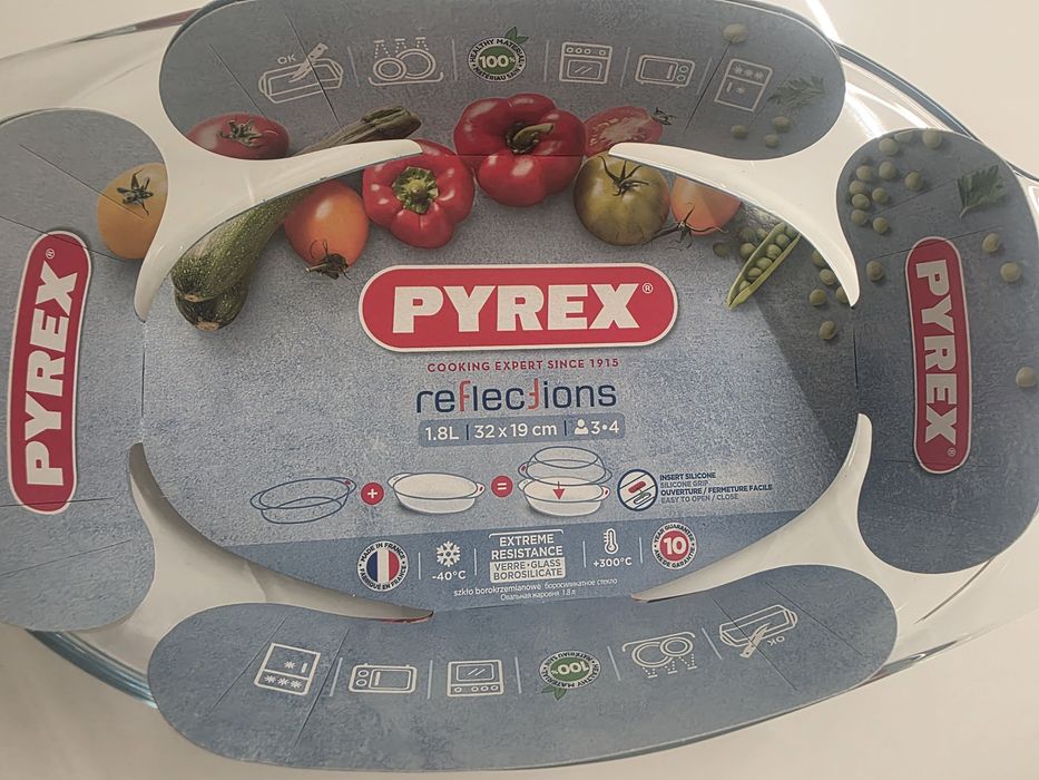Pyrex oval 1.8 litros
