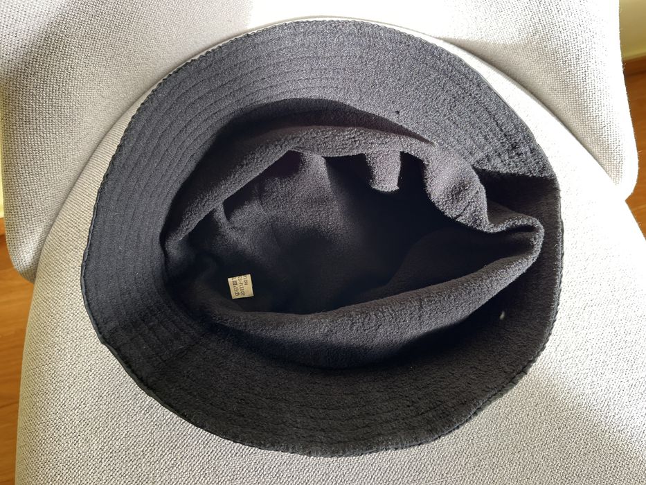 Chapéu impermeável para chuva preto - unisexo